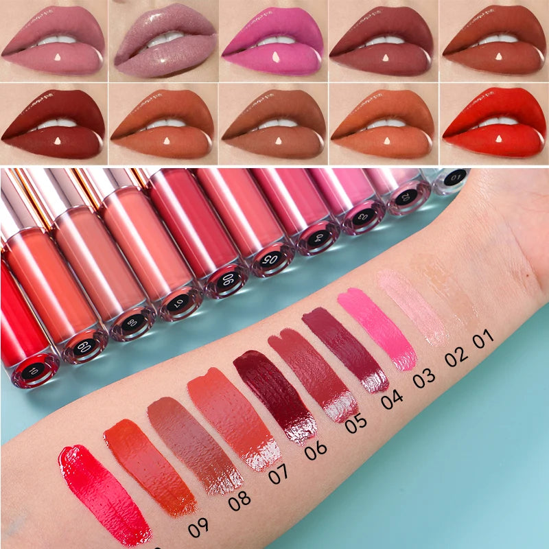 Private Label Custom Clear Lipgloss Lip Gloss Makeup Lip Gloss Lip Plumper Gloss