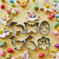Custom Bulk Stainless Steel Easter Bunny Butterfly Egg Chick Metal Cookie Cutters