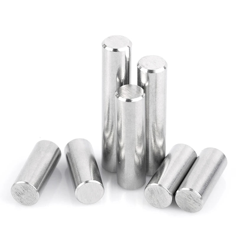 304 Stainless Steel Solid Cylindrical Pin M1-M12 Variety Sizes for Convenient Use