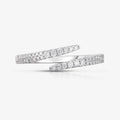 LOZRUNVE 925 Sterling Silver Cubic Zirconia Big Butterfly Fashion Jewelry Ring Women