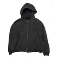 Men Vintage Acid Wash Distressed Hoodie Organic Cotton Oversized Heavyweight Zip up Vintage Hoodies
