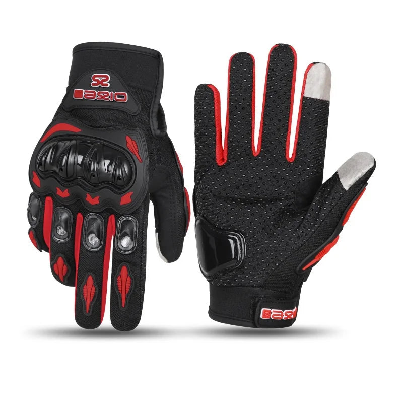 Motorcycle Gloves Outdoor Luvas Guantes Moto Motocross Breathable Full Finger Racing Motorbike Bicycle Glove