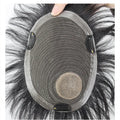 ML Topper Men Natural Hairline Toupee Cuticle Aligned Hair Dobdle Manunited Full Lace Human Hair Wigs Clip in