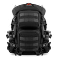Unisex Tactical Backpack Vintage Style with Camouflage Pattern Zipper Closure Oxford Lining Mesh Polyester Material for Day Use