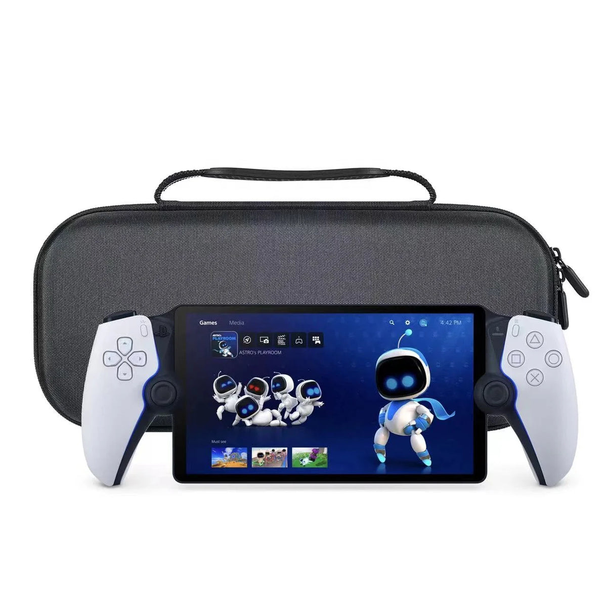Protective Hard EVA Travel Case for Playstation Portal Remote Play Storage case with Handle for PS5 Portal Play Bag