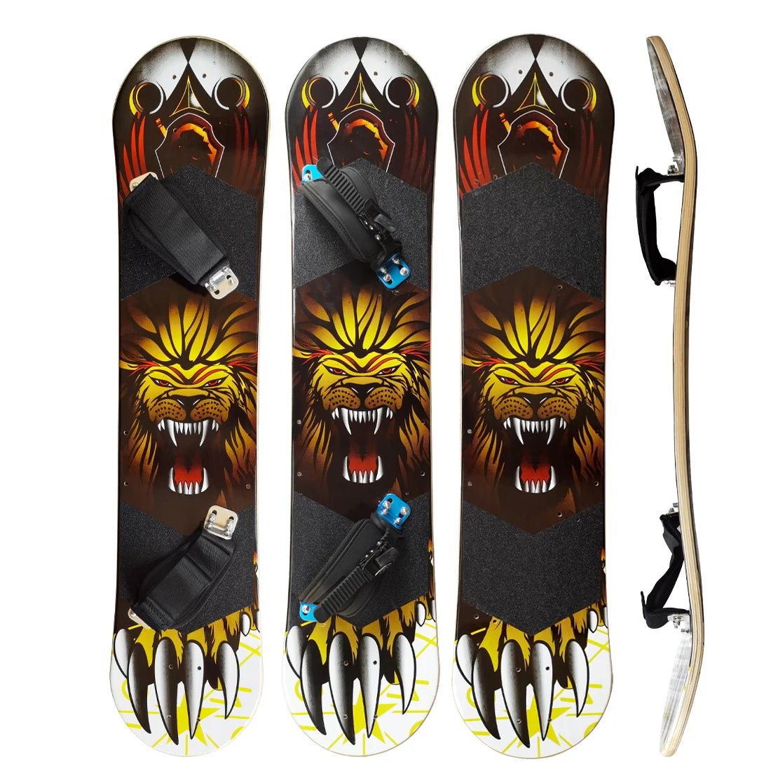 9 Inch Mountain Electric Skateboard Deck 10 Ply Canadian Maple Off Road Longboard Deck with Foot Holder Adult Skateboard MegaBDM