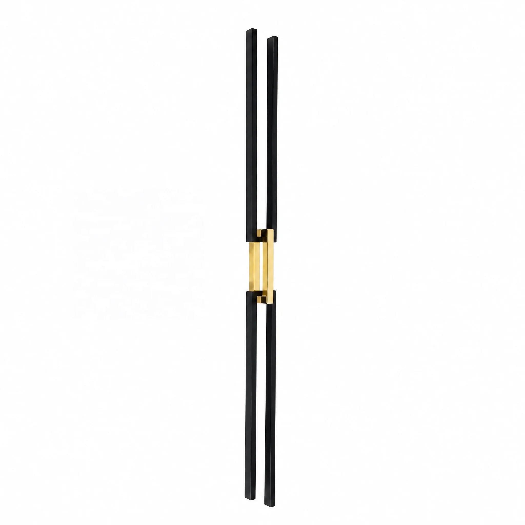 Modern Luxury Wrought Iron Brass Balusters Sand Blasted Antirust Oil Finish Customizable Height Lifetime Warranty Decorative