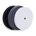 High Quality Knitted Jacquard Crochet Elastic Band Webbing in White & Black 3.5-5cm Width for Textile Belts-in Stock
