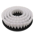 6Inch White Hollow Power Scrubber Detailing Brush Head Flat Drill Cleaning Brushes Attachment for Carpet Kitchen Home Car Clean