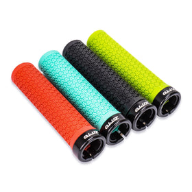 ZTTO MTB Grips Mountain Bike Lockable Aluminum Clamp Grip Lock on Anti-Slip Rubber Bicycle Shock-Proof Handle AG13