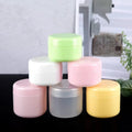 Travel Set Kit 10g-250g Customized Cosmetic & Toiletries Plastic PP Jars with Screen Printing for Skin Care Serum & Lotion
