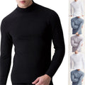 Cotton Polyester Mens Long Sleeve High Neck Knit Sweater Turtleneck Pullover Jumper Tops Pullover Customized Logo Printing