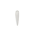 Factory Wholesale Mini Water Droplet Charm Gold Plated Stainless Steel Accessories  Pendant for Necklace Bracelet Keychain