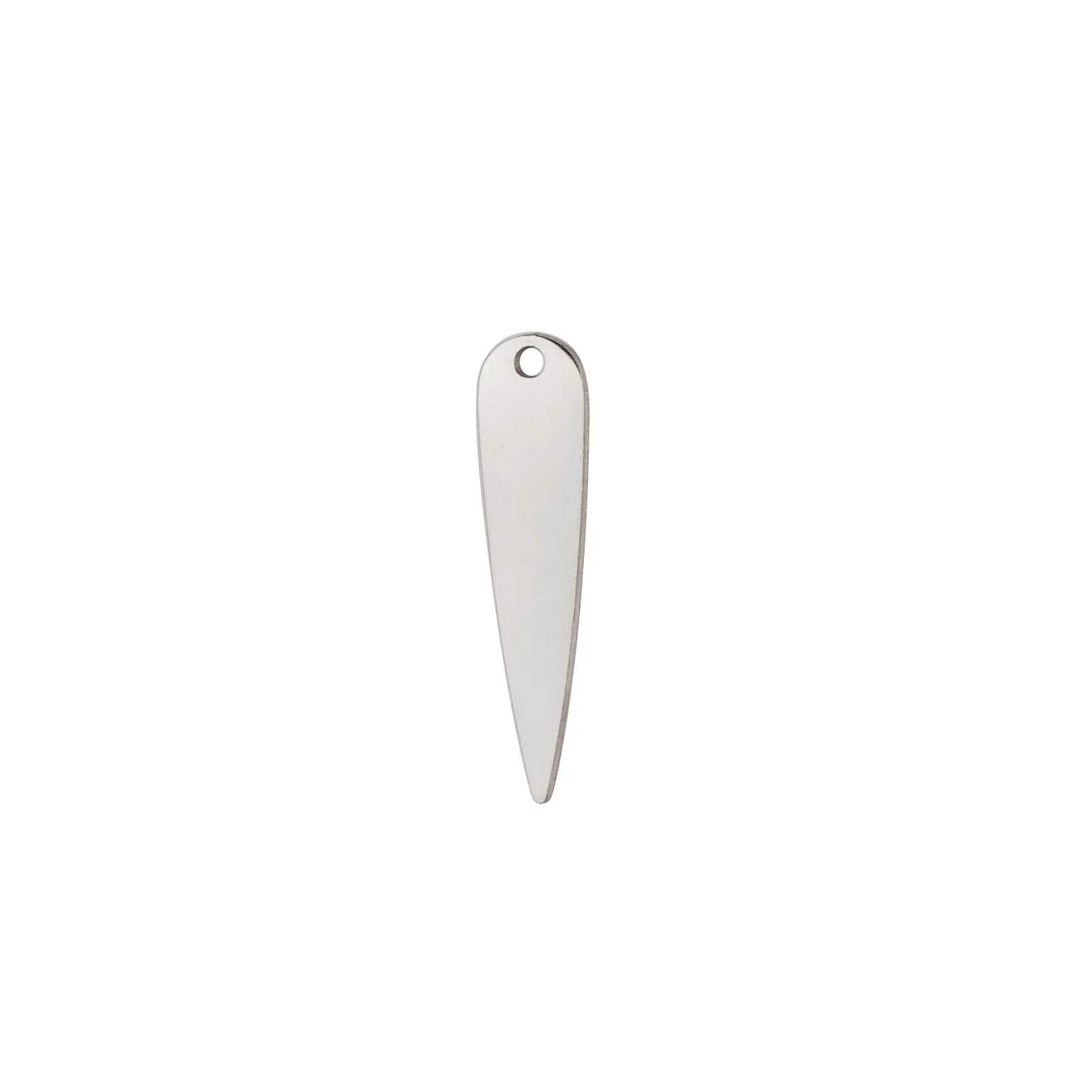 Factory Wholesale Mini Water Droplet Charm Gold Plated Stainless Steel Accessories  Pendant for Necklace Bracelet Keychain