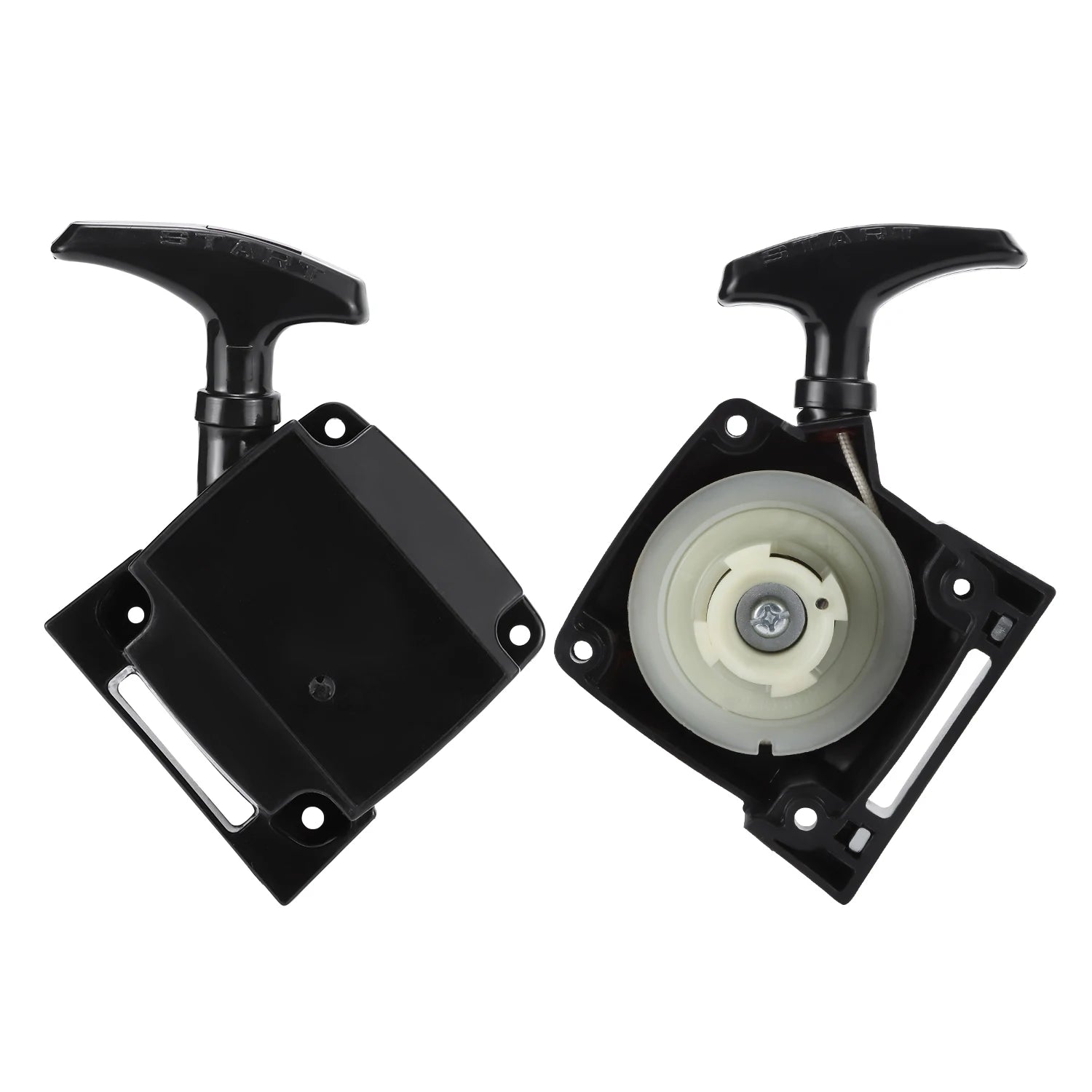 Plastic Black Pull Starter TJ45 for Brushcutter Spare Parts with 3-Month Warranty