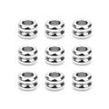 Diy Bracelets Jewelry Making Components Stainless Steel Spacer Beads End Beads Stopper for Positioning Jewelry Finding Component