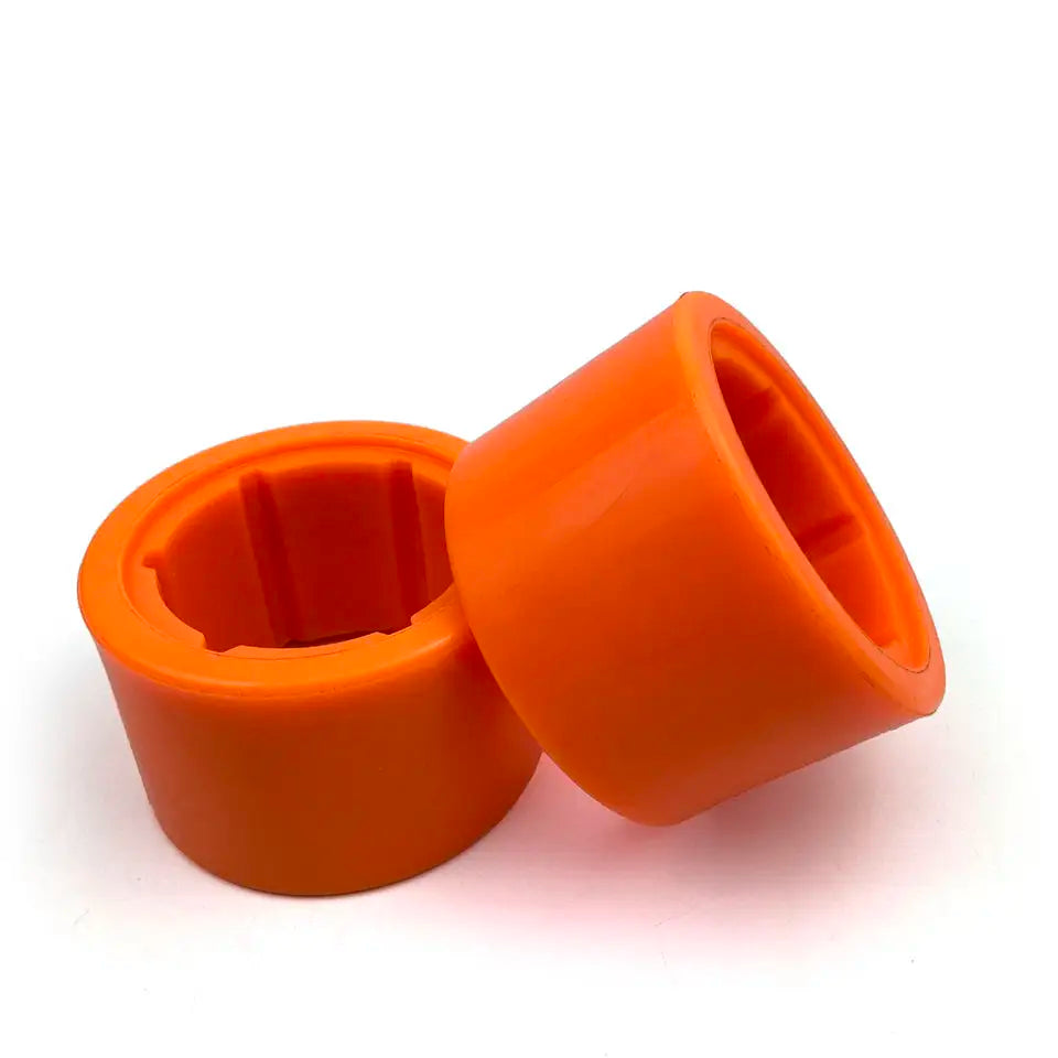Dual 90mm Skateboard Hub Motor Rubber Wheel