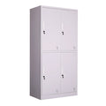 High Quality 4-Door Key Lock Metal Steel Lockers Modern Design Employee Cabinets for Gym Laundry Bedroom School