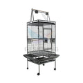 Parrot Cage Iron Wire Strong Bird Breeding Flight Cage for Parrot Macaw With Wheels Large Space Cages