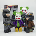Bearbrick 400% Bear Batmans Classic Joker Trendy Kwas Model for Children Ornaments Resin Craft Bearbrick