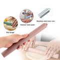 10.3 in Multifunctional Beef Balls Dumpling Skin Pizza Mini Silicone Rolling Pin