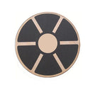 Get-Fit 40cm Non-Slip Round Fitness Equipment Wood Waist Workout Twisting Board Basics Balance Disc for Workout Wobble Material