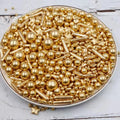 Golden Rainbow Material Edible Cake Decoration Sprinkles