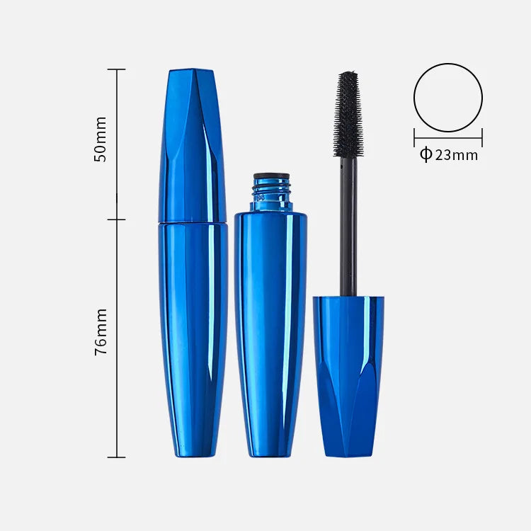 Wholesale Makeup 4d Fiber Mascara Gel Black Color Blue Organic Mascara