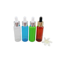Hard Material Flat Shoulder PET 40ml Plastic Bottle with Pump Sprayer for Essential Oil Hydrating Serum & Lotion Packaging