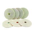 100mm Dry and Wet Granite Marble Resin Diamond Polishing Pad Suitable for Quartz Engineered Stone Polishing