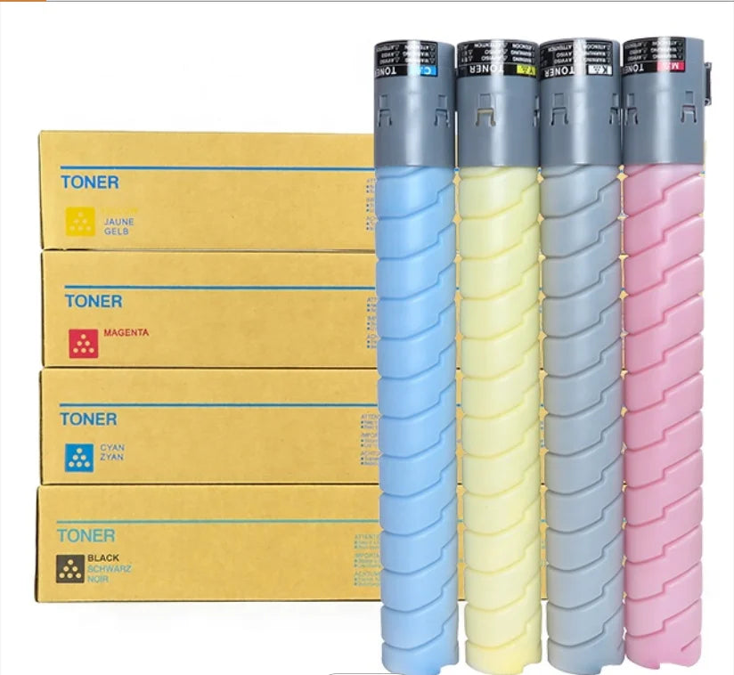 TN324 CMYK Full Toner Cartridges for Konica Minolta Compatible Bizhub C258 308 368