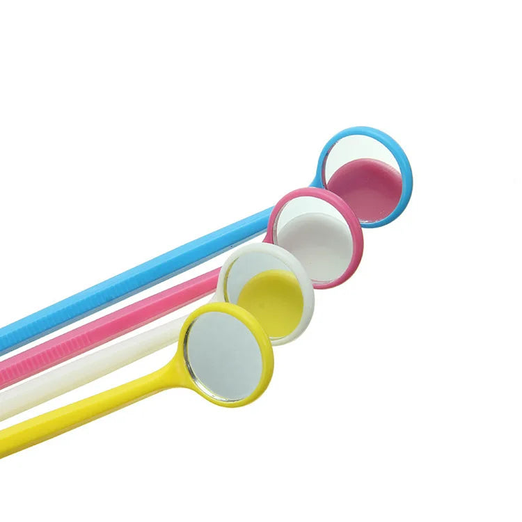 Colored Dental Mouth Mirror Dental Mirror Seven Colors Available