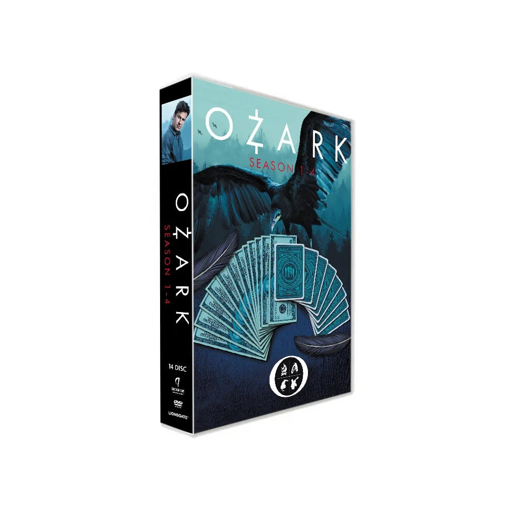 DVD BOXED SETS MOVIES TV Show Films Manufacturer Factory Supply Seller Ozark Season 1-4 Complete Series  14DVD Collection Disc