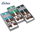 High Quality Men's Elastic Webbing Suspender Set with Steel Buckle Wide 3.5CM Solid Color Bow Tie Design