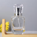 Custom Logo Cosmetic Packaging 30ml Transparent Color Empty Glass Spray Male Perfume Bottles