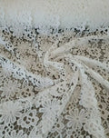 African Guipure Cord Lace Fabric Women Wedding Dresses Bridal Fabric