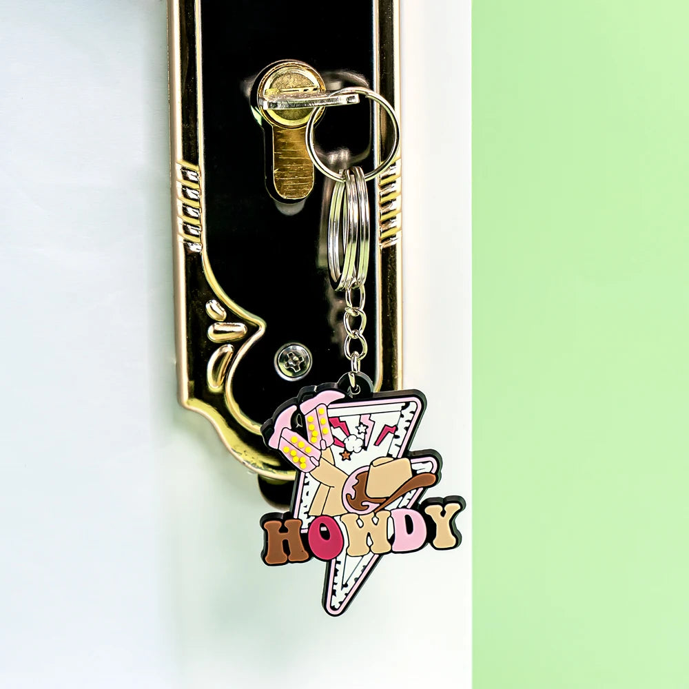 Custom Western Keychain Fun and Stylish Cowboy Boot and Horse Charm Durable and Budget-Friendly for Boys Girls and Collectors