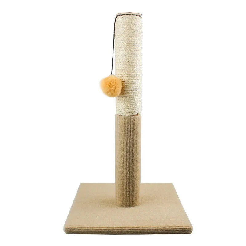 2024 Wholesale Simple Tall Long Climbing Sisal Cat Scratching Post Tree