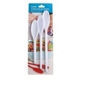 Eco-friendly Promotional Durable Kitchen Accessories Custom Food Grade Plastic Salad Spoon Salad Tools