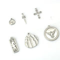 Stainless Steel Crucifix Cross Sword Running Horse Eagle Pendant Necklace Bracelet Diy Stainless Steel Ornament Accessories