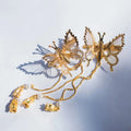 Girls Metal Butterfly Tassel Pearl Hairpin Love Pendant Rhinestone Fashion Hair Accessories
