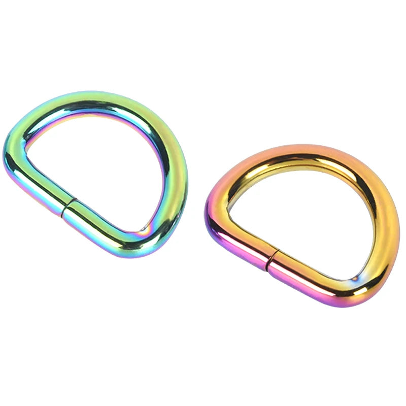 Various Color and Size Metal D Ring Buckle Handbag Accessories Metal Belt D Ring