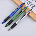 2026 Silver Pen 5 in 1 Japan Calligraphy Pen Touch Screen Four-color Pen