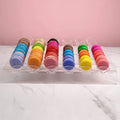 Customized White Black Clear Acrylic Macaron Display Racks Modern Eco-Friendly Design for Macaron for Showcase