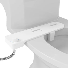 Good Price Non-electric Plastic Bidet Toilet Attachment with Self-cleaning Nozzles Reversible Bidet Modern Bathroom