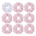 Bachelorette Party Decorations Mrs Rhinestone Scrunchie Ivory Satin Hair Tie Bridal Shower Headwear Bridesmaid Gift Wedding Sash