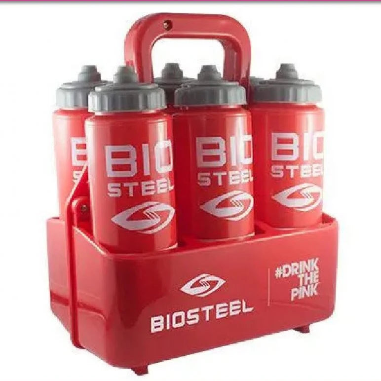 Popular Practice Team 6in1 320z Sport Squeeze Water Bottle Set with Sure Shot Lid with Holder Carrier