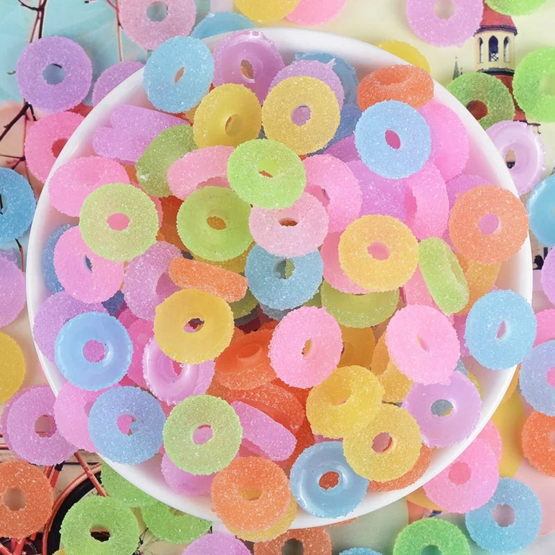 Paso Sico Lovely Jelly Gummy Candy DIY Nail Art Supplies for Women Nail Art Decorations 3D