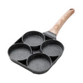 Dropshipping Four-hole Frying Pot Thickened Omelet Pan Non-stick Egg Pancake Steak Pan Cooking Egg Ham Pans Breakfast Maker