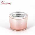 In Stock Sengmi Pink 15g High Quality Empty Acrylic Plastic Cosmetic Jar 53x59mm Free Sample